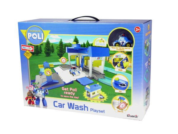 robocar poli car wash playset