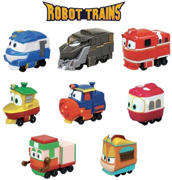 DIECAST ROBOT TRAINS MAMATOYS.IT