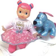#LOVE BAMBOLINA CON CAGNOLINO INTERATTIVI MAMATOYS.IT
