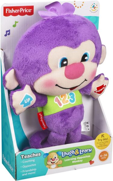 SCIMMIETTA RIDI E IMPARA_FISHER PRICE_MAMATOYS.IT