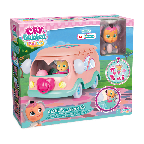 CBMT KOALI'S CAMPERVAN-CRY BABIES MAGIC TEARS_MAMATOYS.IT