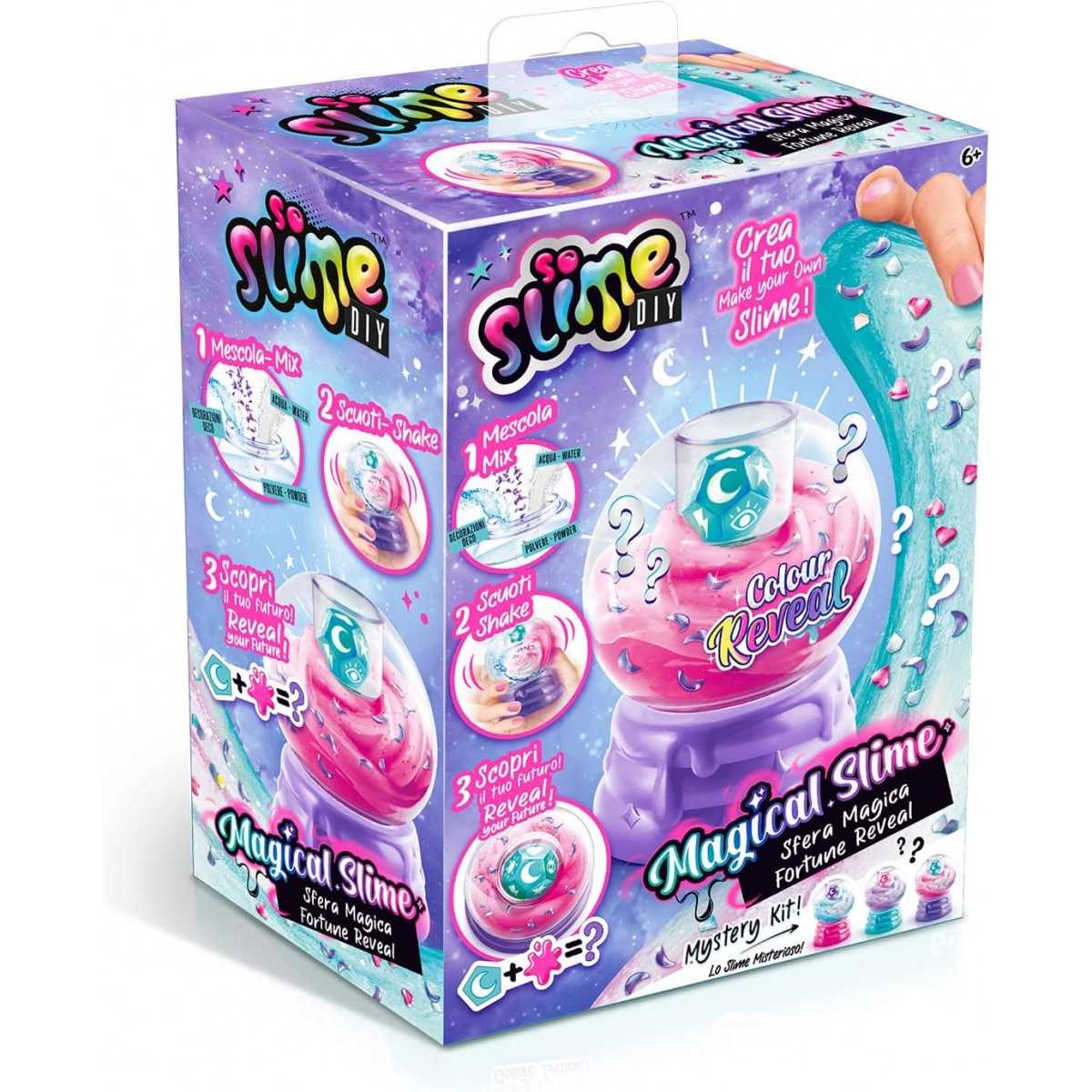 so-slime-magical-sfera-magica-1-sfera-magica-shaker-1-dado-della-fortuna-1-slime-color-reveal-da-preparare-1-bustina-di-polvere-
